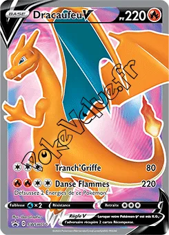 Carte Pokémon Dracaufeu V  n°050 de la série Promo SWSH