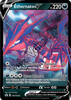 Carte Pokémon Éthernatos V  n°064 de la série Promo SWSH