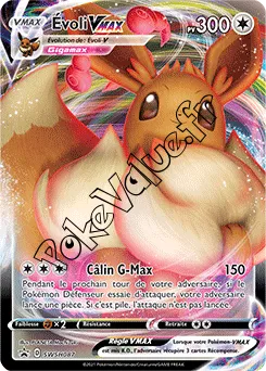 Carte Pokémon Évoli VMAX n°087 de la série Promo SWSH