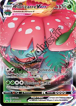 Carte Pokémon Florizarre VMAX n°102 de la série Promo SWSH