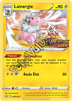 Carte Pokémon Lainergie  n°122 de la série Promo SWSH