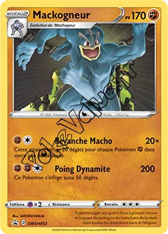 Carte Pokémon Mackogneur n°053 de la série SWSH Black Star Promos