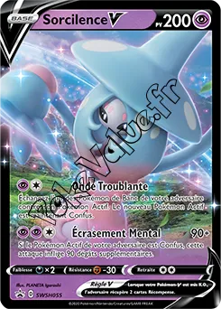 Carte Pokémon Sorcilence V n°055 de la série Promo SWSH