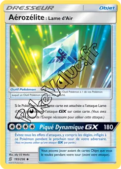 Carte Pokémon Aérozélite : Lame d’Air n°195 de la série Harmonie des Esprits