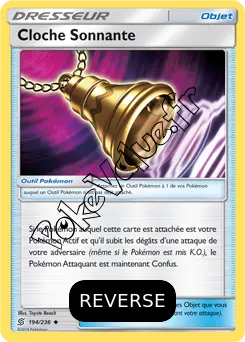 Carte Pokémon Cloche Sonnante Reverse n°194 de la série Harmonie des Esprits