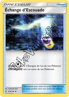 Carte Pokémon Échange d’Escouade n°209 de la série Harmonie des Esprits