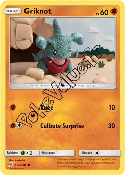 Carte Pokémon Griknot n°112 de la série Harmonie des Esprits