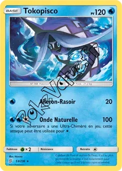 Carte Pokémon Tokopisco  n°53 de la série Harmonie des Esprits