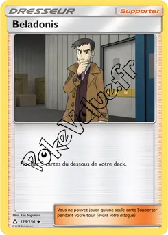 Carte Pokémon Beladonis n°126 de la série Ultra-Prisme