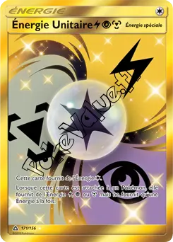 Carte Pokémon Énergie Unitaire n°171 de la série Ultra-Prisme