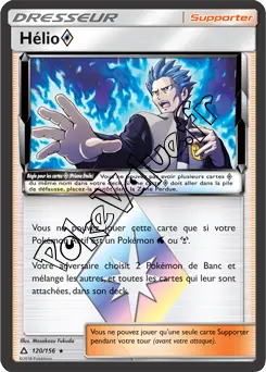 Carte Pokémon Hélio n°120 de la série Ultra-Prisme