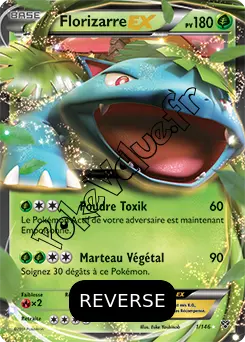 Carte Pokémon Bandeau Muscle Reverse n°121 de la série XY